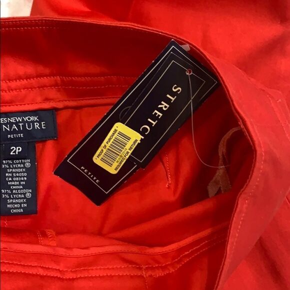 JONESāNEWāYORKĀ RipeāRedāPants - Picture 7 of 13